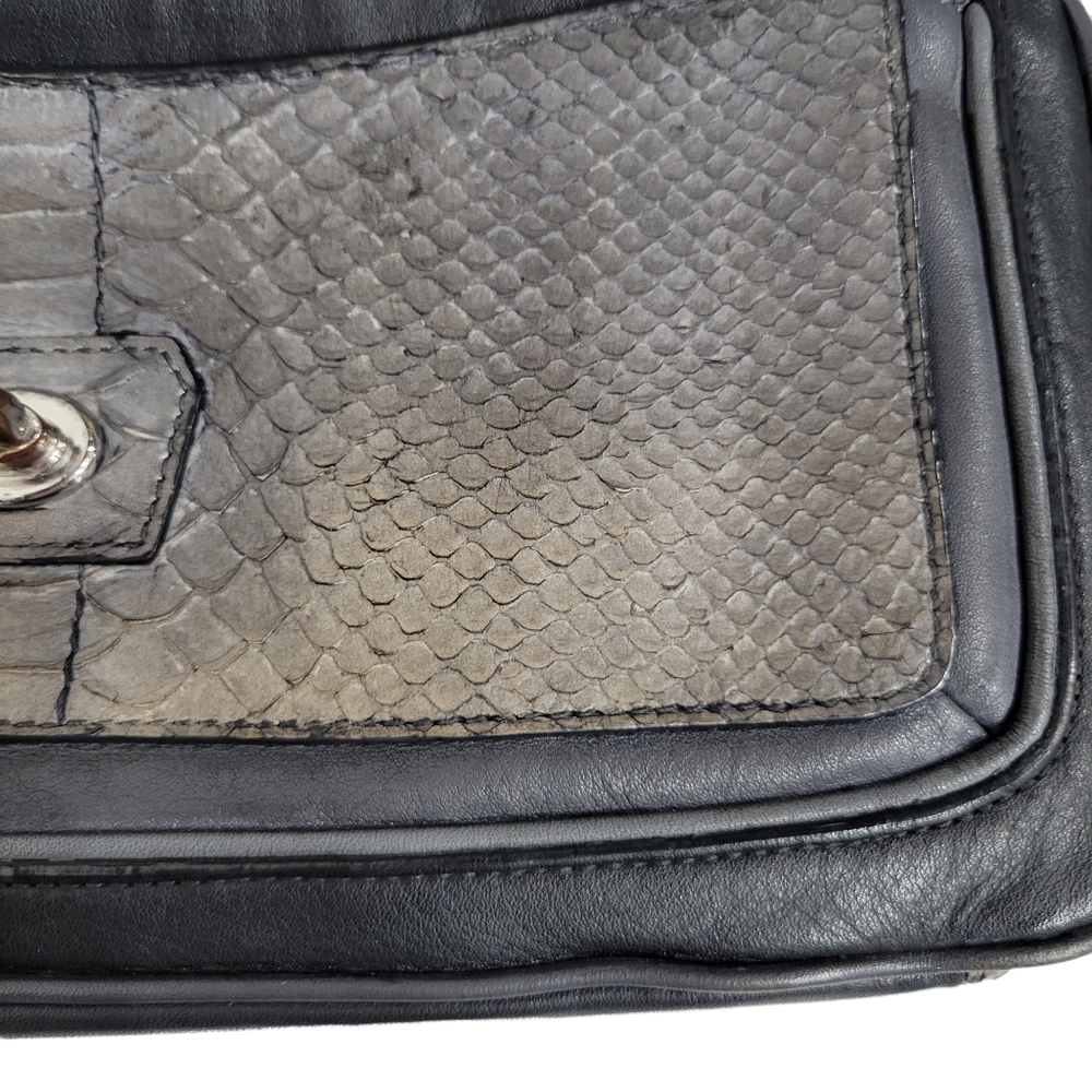 Vintage Coach Snakeskin Clutch - Picture 10 of 12